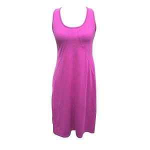 Lole Purple Dress Sleeveless Athletic‎ Casual Midi Dress Size Medium